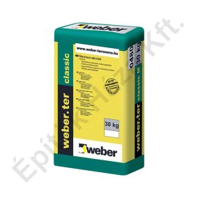 Weber ásványi nemesvakolat, médium