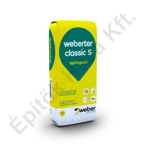 Weber ásványi nemesvakolat, szórt