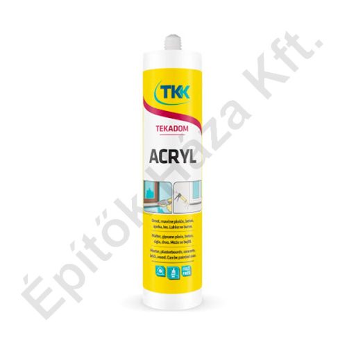 Festhető tömítőanyag (acryl)