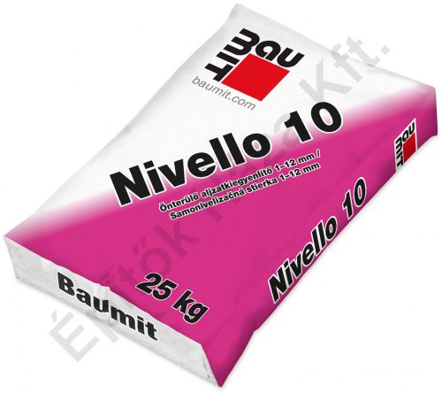 Baumit Nivello 10 önterülő aljzatkiegyenlítő 