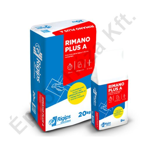 Rigips Rimano Plus A 0-10 gipszvakolat 20 kg