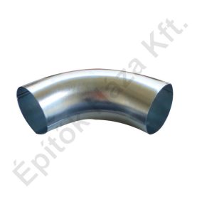 Horganyzott csőív/könyök 33 cm