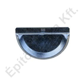 Horganyzott véglemez 25 cm