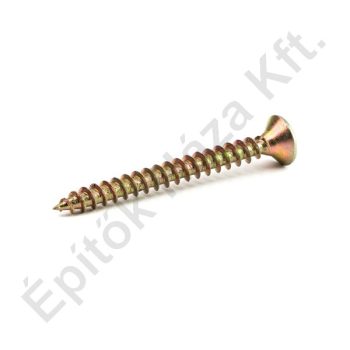 Süllyesztett fejű faforgácslap csavar 5x120