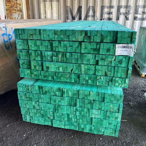 Impregnált tetőléc 2,8x4,8 cm 4 méter