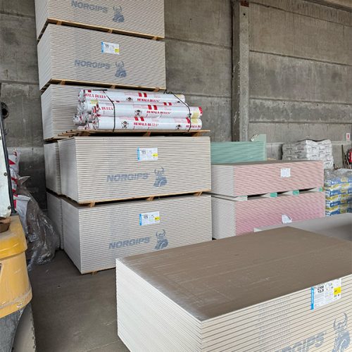 Impregnált gipszkarton 12,5 mm