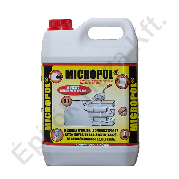 Micropol mészhelyettesítő - Építők Háza Kft.