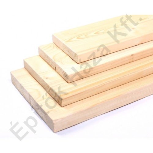 Szárított deszka 22x100x4000 mm 