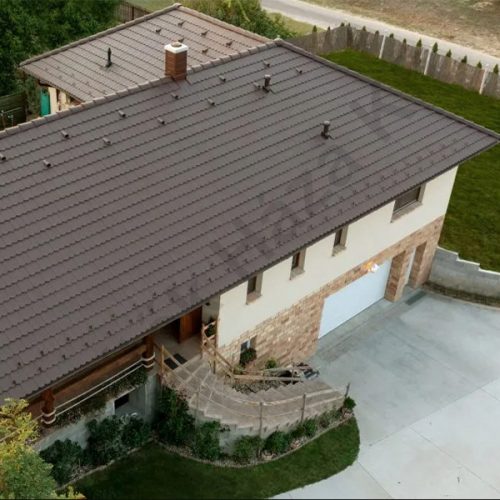 Terrán Rundo - Sötétbarna - Alapcserép