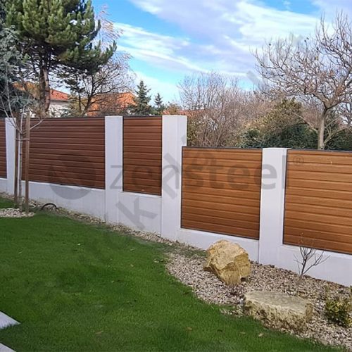 T8 trapézlemez fényes színek 0,45 mm 